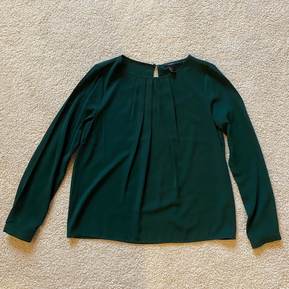 Forever 21 Green Blouse